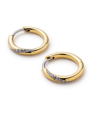  Kira Slim Hoop Earrings