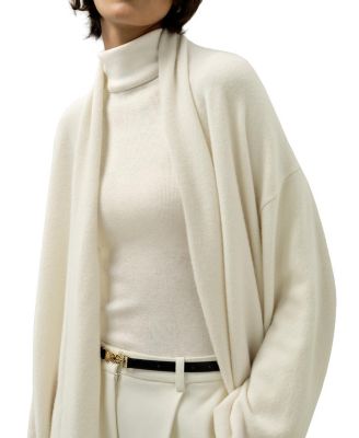  Cashmere Lounge Wrap Cardigan