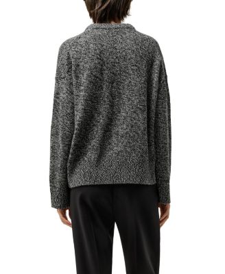 Oversized Crewneck Wool Cashmere Sweater