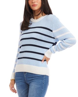 Stripe Crewneck Sweater