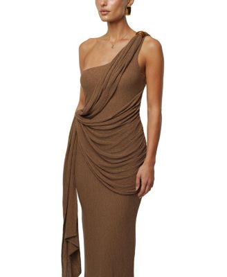 Rich Mocha Wrap Dress