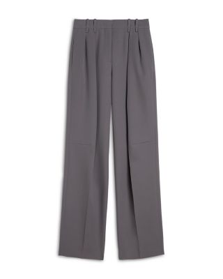 Relaxed Pleated Pants