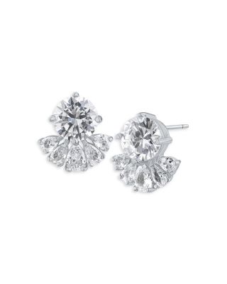 Cubic Zirconia Stud Earrings