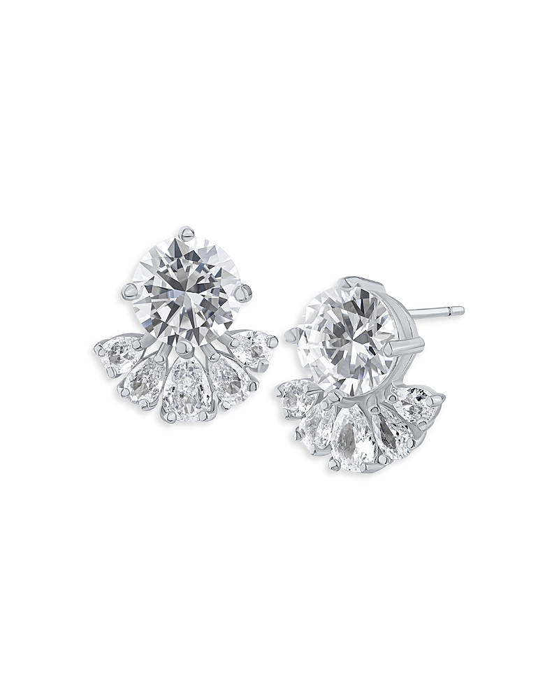 Kenneth Jay Lane Cubic Zirconia Stud Earrings