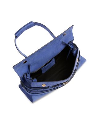 Tie Me Suede Shoulder Bag