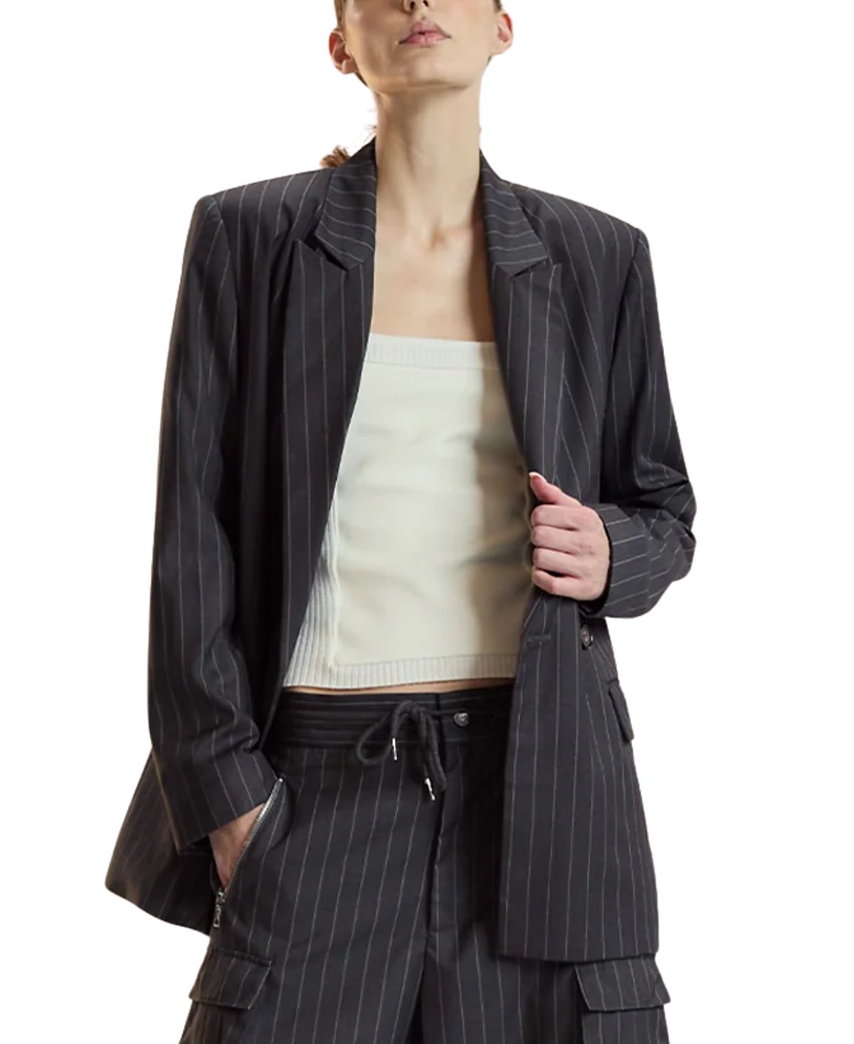 Cynthia Rowley Pinstripe Over