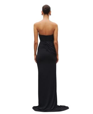  The Gathered Drape Gown
