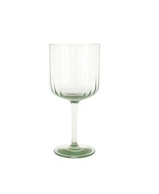  Retro Optic Wine Glass