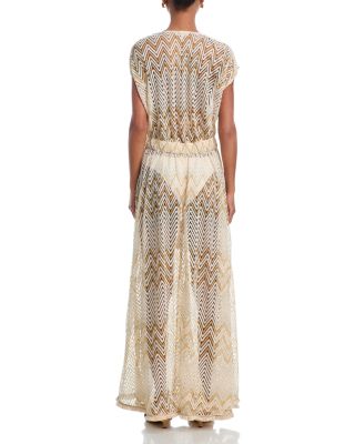 Katherine Chevron Cover Up Dress