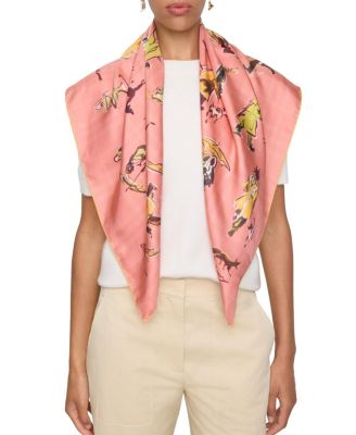 Paws on Parade Silk Scarf