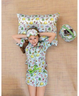  Girls' Camp Club Silky Short Sleeve Shorts Set - Little Kid, Big Kid