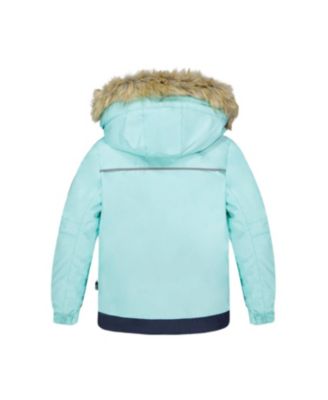 Girls' Two-Piece Play Floral Snowsuit - Little Kid