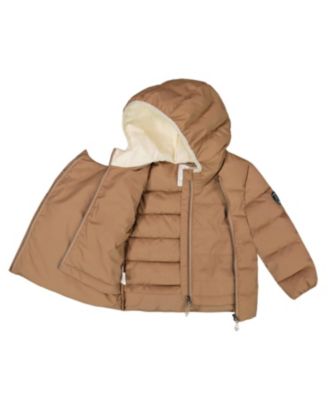 Unisex Compressible Winter Puffy Coat Designed for Car Seat - Little Kid