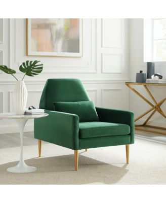 Liliana Performance Velvet Armchair