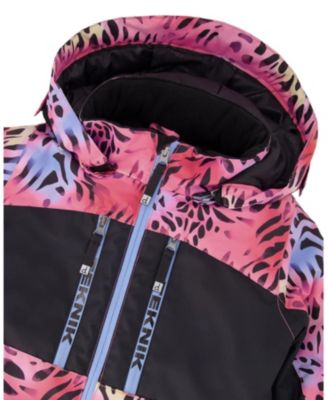 Girls' Two-Piece Teknik Snowsuit Leopard And Zebra - Little Kid, Big Kid