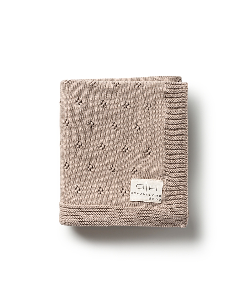 Domani Home Flower Stone Baby Blanket