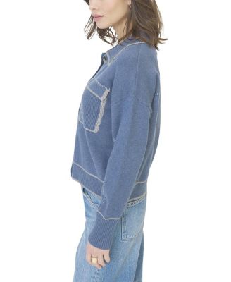  Women's Myra Whipstitch Barn Sweater