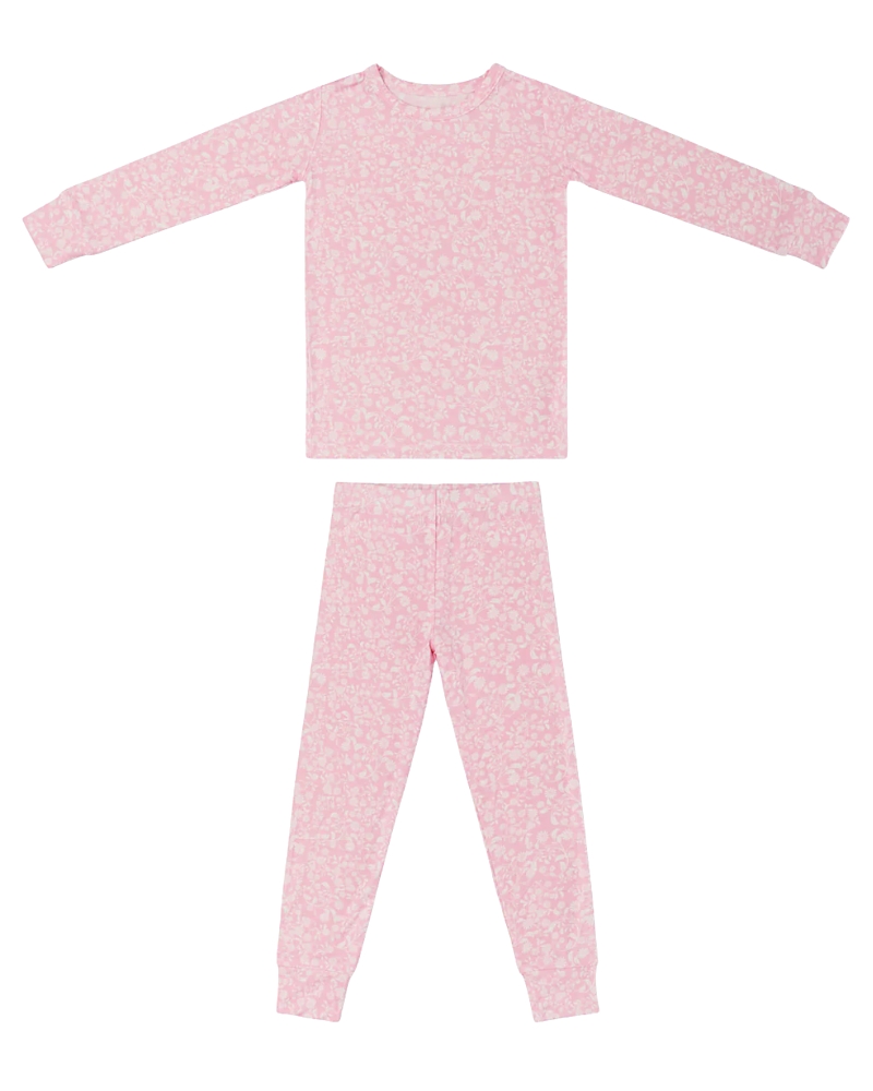 Motette Girls' Petite Fleur Pajama Set - Baby, Little Kid