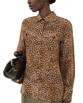 Wkdlemma Camel Silk Shirt