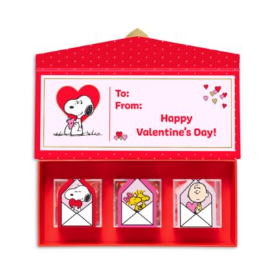 Peanuts Love Mail 3 Piece Candy Bento Box 