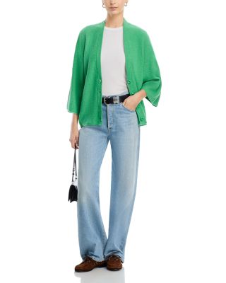 V Neck Cardigan Sweater