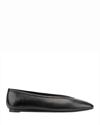 Women's Gradi Leather Square Toe Dress Flats