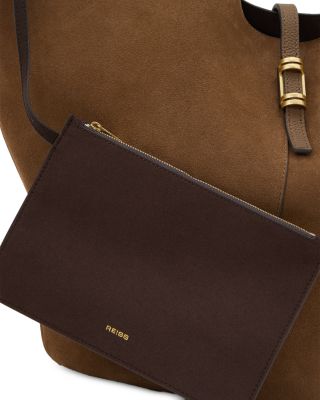 Lyra Suede Leather Tote