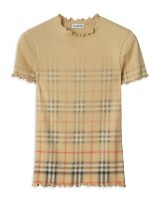 Letty Gradient Check Top