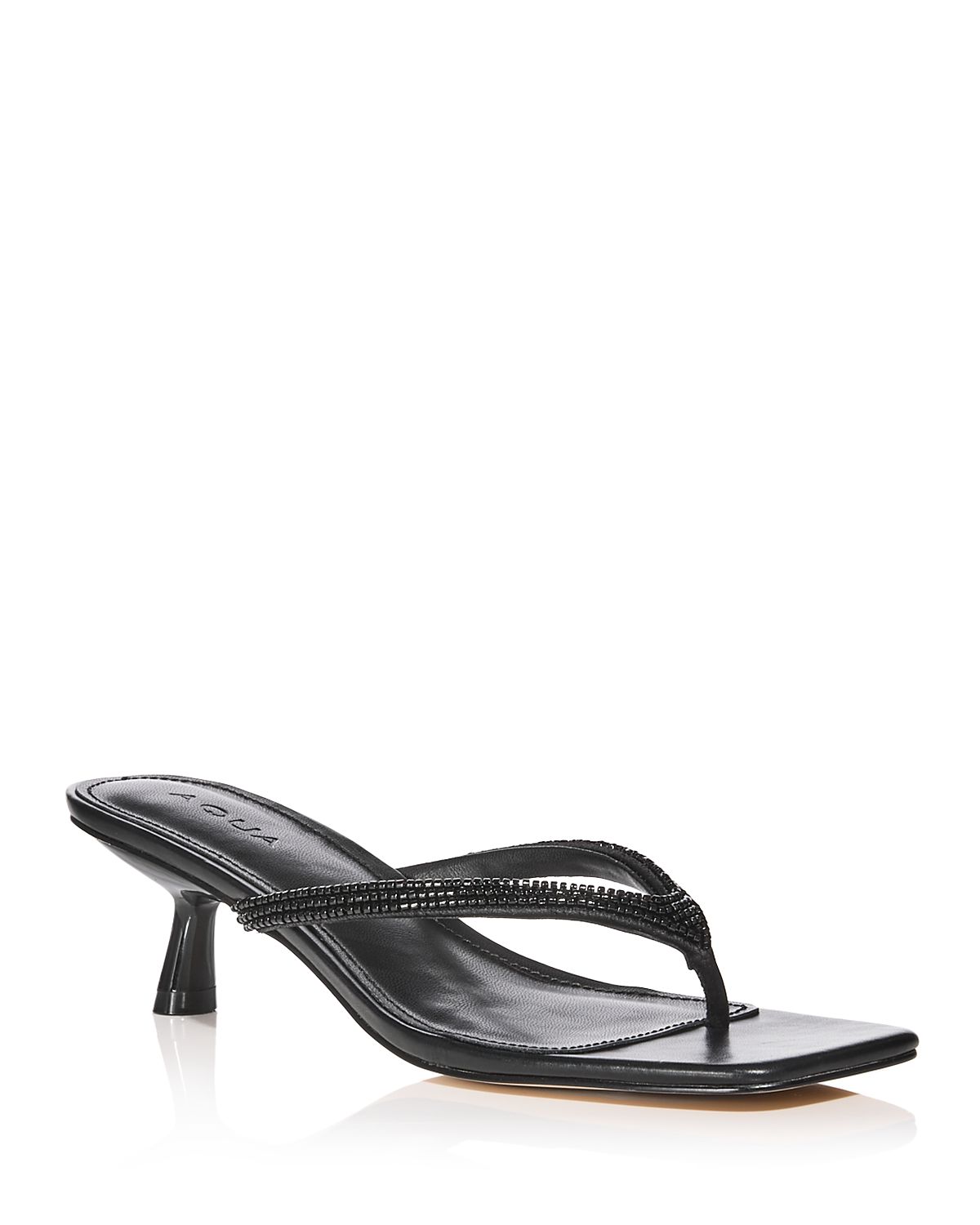 Aqua Women's Ebony Thong Sandals - Exclusive