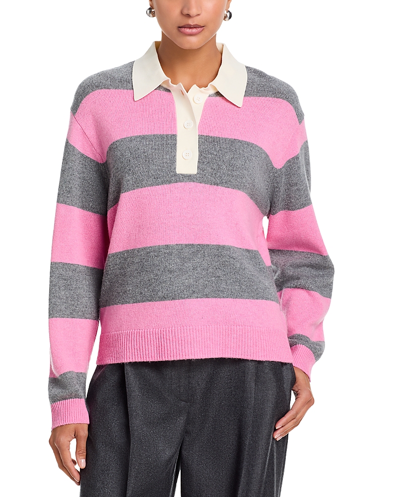 Essentiel Antwerp Striped Polo Sweater