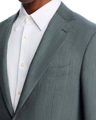 Capri M&eacute;lange Solid Slim Fit Suit