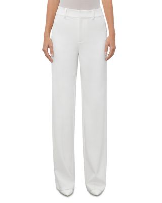 Alexander High Rise Slim Straight Pants