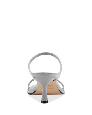 Women's Alonde Leather High Heel Slide Sandals