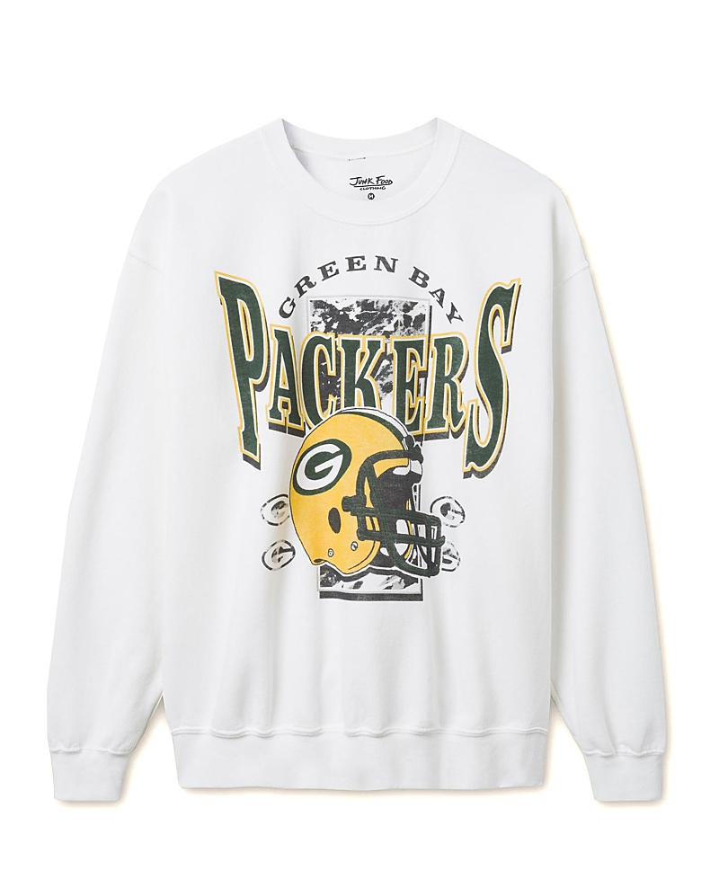 Junk Food Clothing Unisex Nfl Green Bay Packers Conversion Flea Market Crew Fleece