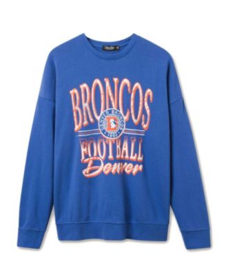  Unisex NFL Denver Broncos Lateral Crew Fleece