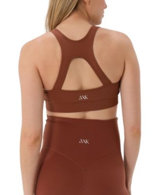 Women's High Impact with Easy-Release Breastfeeding Clips Racer Back Maternity & Nursing Sports Bra