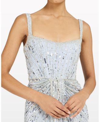 Chrissy Sequin-Embellished Dress