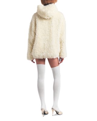 Faux Fur Hoodie