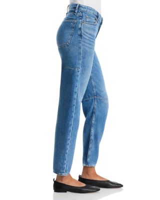 Featherweight Stevie Slim High Rise Tapered Jeans in Echo