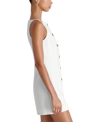 Azra Twill Square Neck Mini Dress