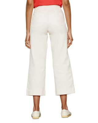 The Marine Cropped Wide Leg Pants