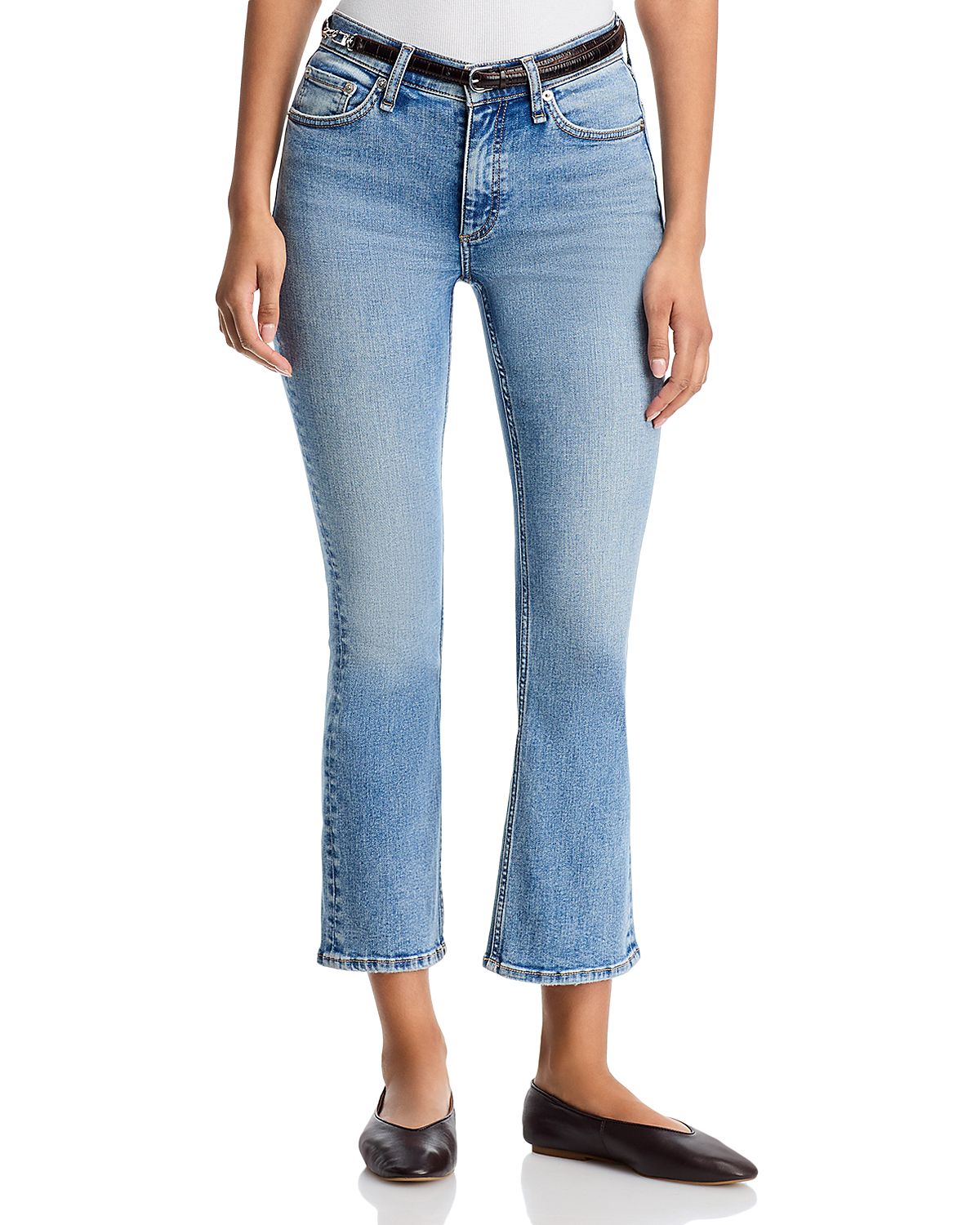 rag & bone Flexi Peyton Mid Rise Ankle Jeans
