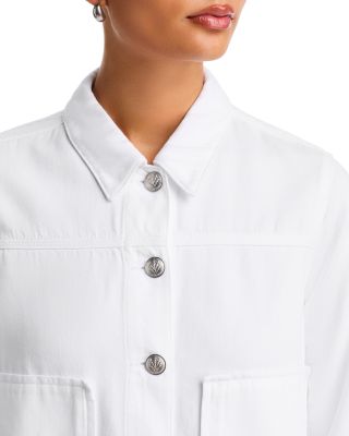 Adrianna Denim Jacket in White