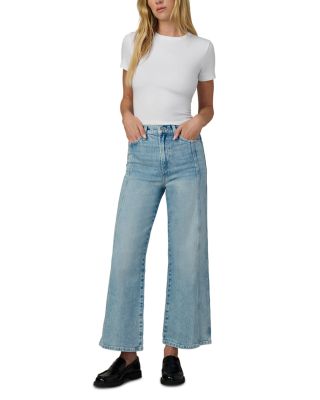 The Mia with Seams High Rise Ankle Jeans in Genuine