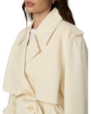 The Liz Cropped Trench Coat
