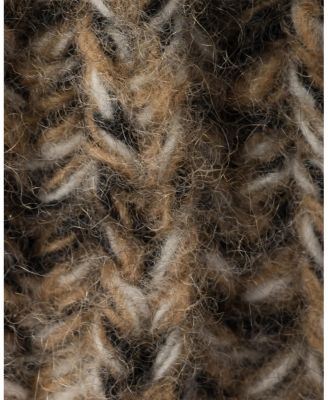  Melange Knit Bucket Hat