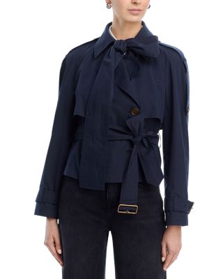 Trerose Short Canvas Trench Jacket