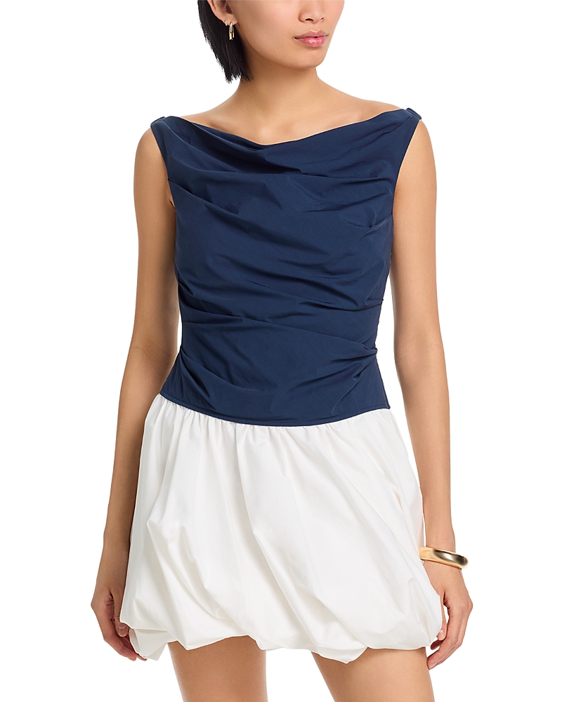 Simkhai Salina Color Blocked Mini Dress