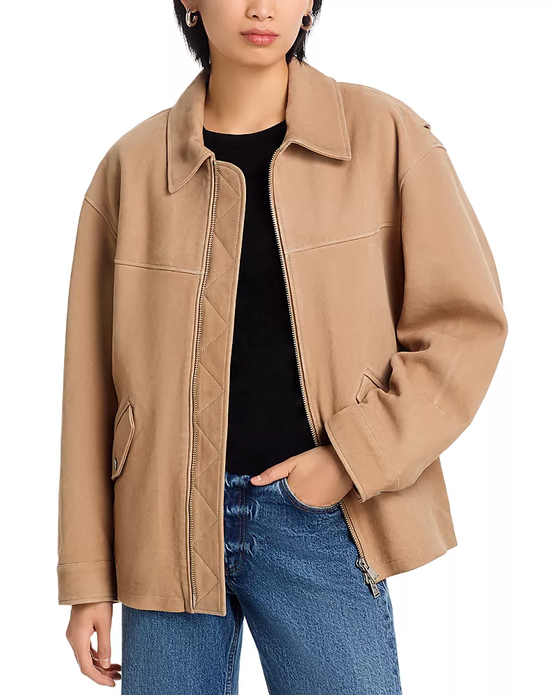 Simkhai Aslan Leather Jacket