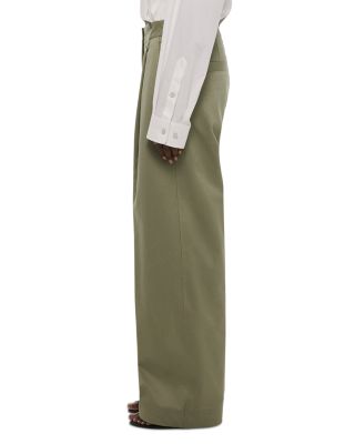 Pleated Chino Pants